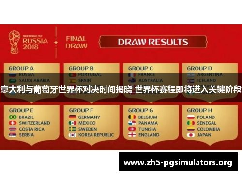 意大利与葡萄牙世界杯对决时间揭晓 世界杯赛程即将进入关键阶段