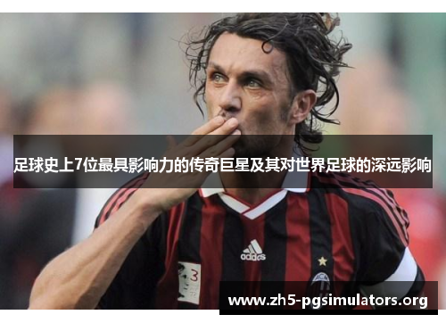 足球史上7位最具影响力的传奇巨星及其对世界足球的深远影响